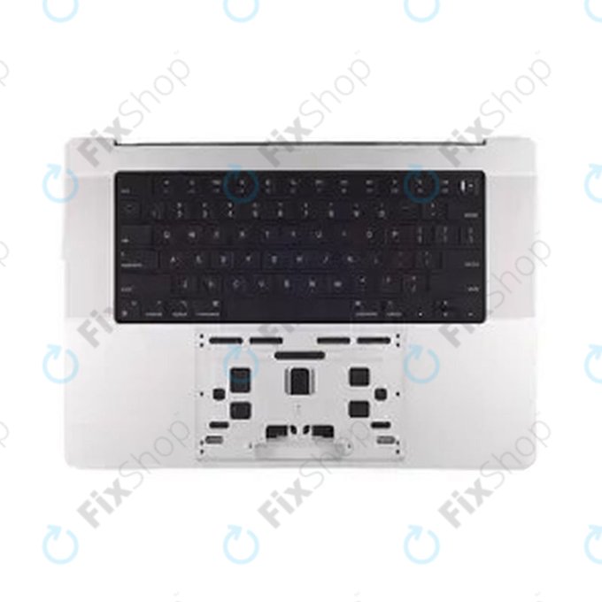 Горен корпус с клавиатура за MacBook Pro 14", A3112 (2024), с US клавиатура и батерия, Silver, 661-42513, Genuine Apple