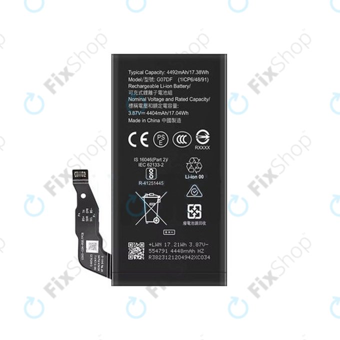 Батерия за Google Pixel 8a, GO7DF, 4492mAh