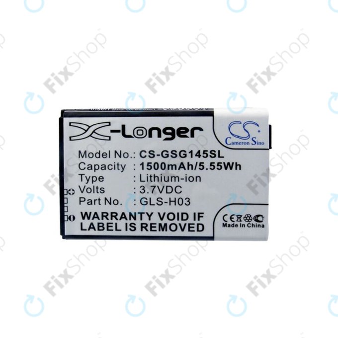 Батерия за Gigabyte GSmart G1345, 1500mAh, Li-Ion, 3.7V, GLS-H03, HQ