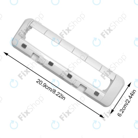 Капак на основната четка за Xiaomi Dreame L20 Ultra, X20 Pro, X20 Pro Plus, бял, White