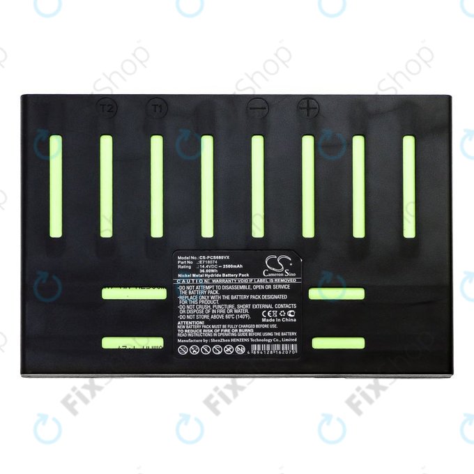 Батерия за Proscenic 902 Nono, Pro Coco, Robojet Air, 2500mAh, Ni-MH, 14.4V, E718074, HQ