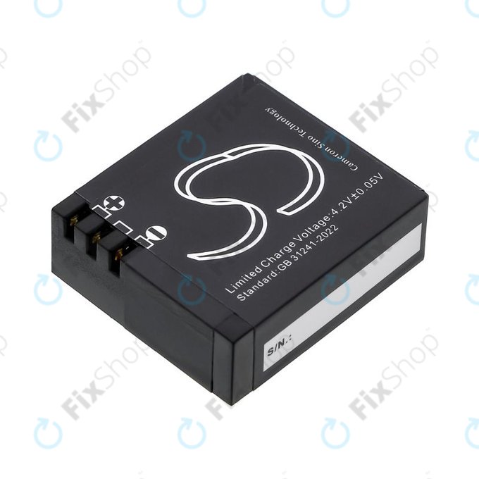 Батерия за SJCAM SJ4000, SJ5000, 900mAh, Li-Ion, 3.7V, SJ4000B, HQ