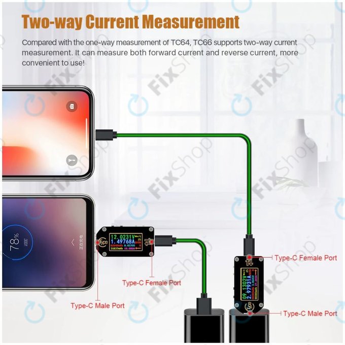USB мултицет (USB-C), Joy-it JT-TC66C