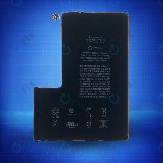 Батерия за iPhone 12 Pro Max, 3687mAh, A2466, Service Pack