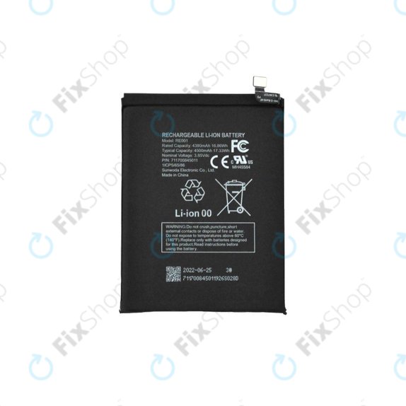 Батерия за T-Mobile T-Phone 5G REVVL 6, RE001, 4380mAh