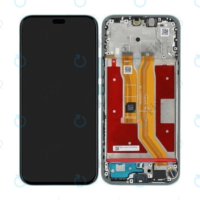 Дисплей за Honor 400 Lite, Marrs Green, Тъчскрийн с рамка, 0235ANTH Genuine Service Pack