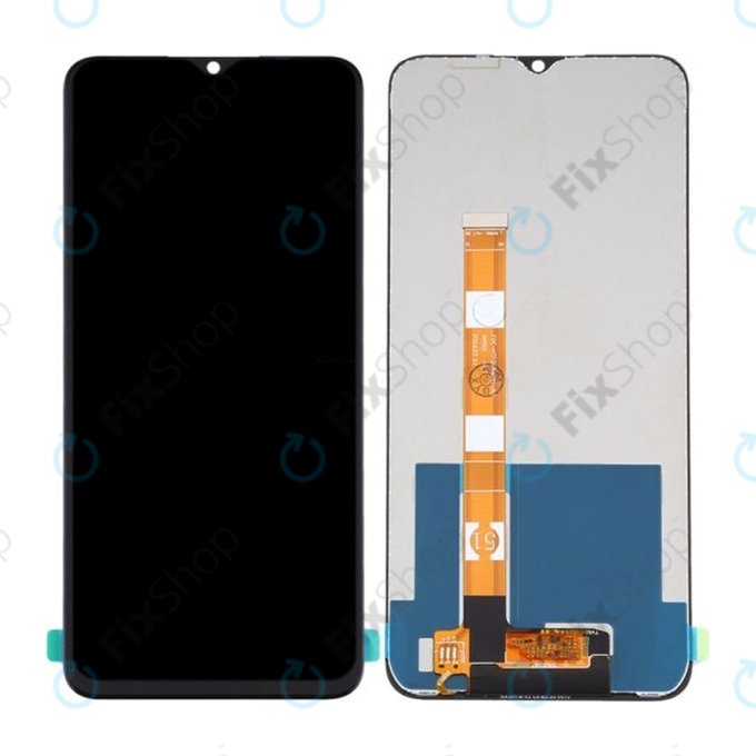 дисплей за Realme C11, Тъчскрийн без рамка, TFT