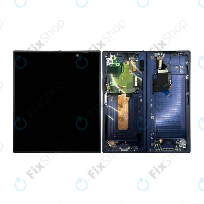 дисплей за Samsung Z Fold 6 F956B, Тъчскрийн и рамка, GH82-35042C, Navy, Genuine Service Pack