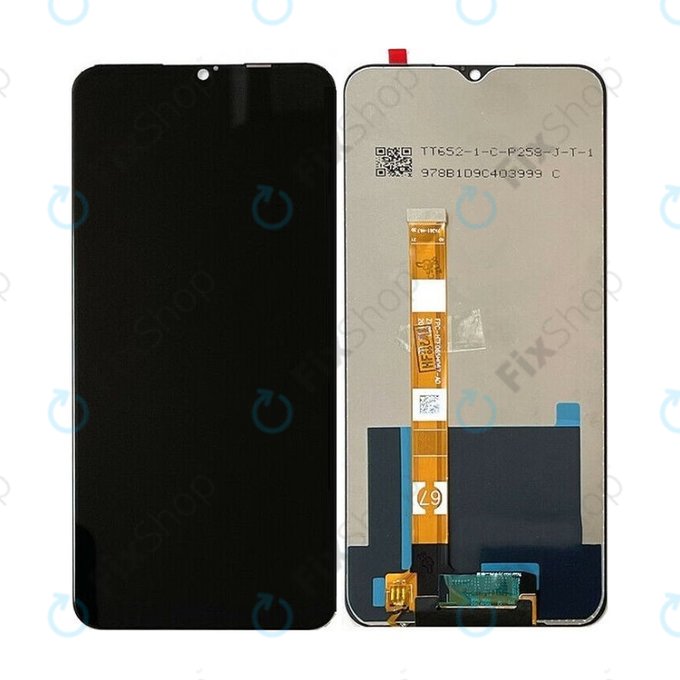 дисплей за Realme 7i (Global), Тъчскрийн без рамка, TFT