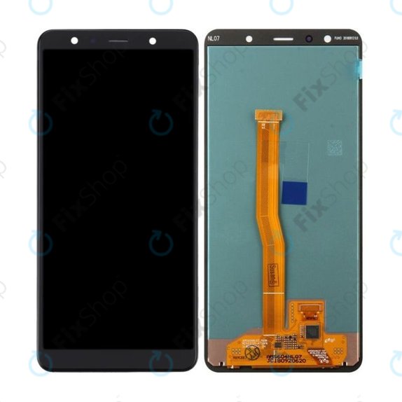дисплей за Samsung A7 A750F (2018), Тъчскрийн без рамка, TFT