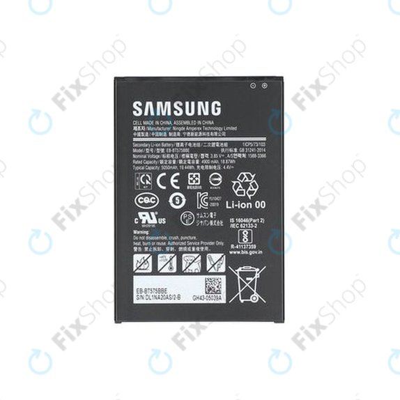 Батерия за Samsung Tab Active 3 T570, T575, EB-BT575BBE, 5050mAh, GH43-05039A, Genuine Service Pack
