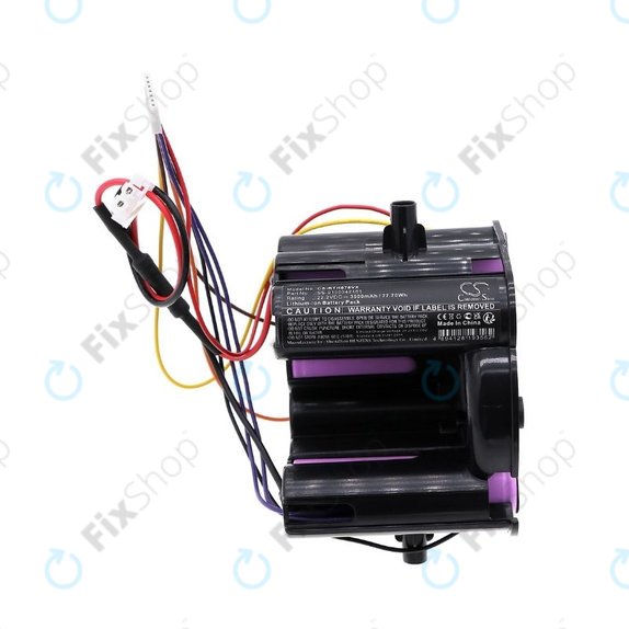 Батерия за Rowenta RH-series, SS-9100042161, Li-Ion 22.2V 3500mAh, HQ