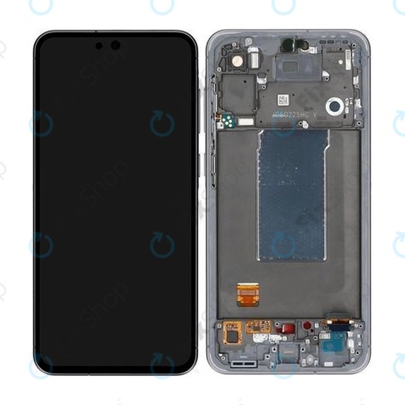 Дисплей за Samsung A56 A566E, Awesome Graphite, Тъчскрийн с рамка, GH82-36829A Genuine Service Pack