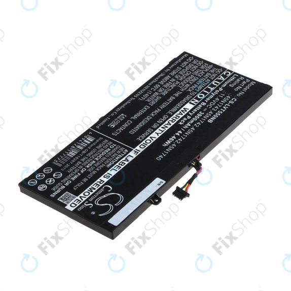 Батерия за Lenovo ThinkPad T550, T560, W550, 3900mAh, Li-Pol, 11.4V, 45N1743, HQ