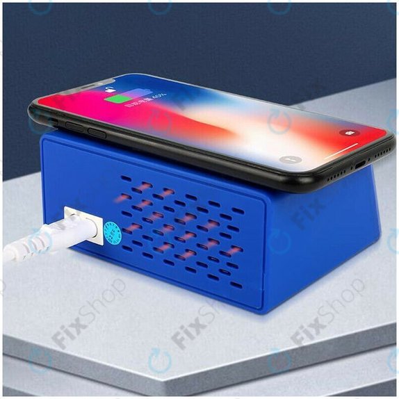 USB зарядна станция с USB-C, USB 3.0 и безжично зарядно устройство, Mechanic iCharge 8 Pro