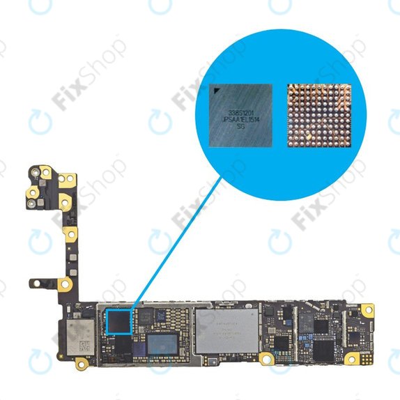 Аудио кодек IC чип 338S1201 за iPhone 5S, 6, 6 Plus
