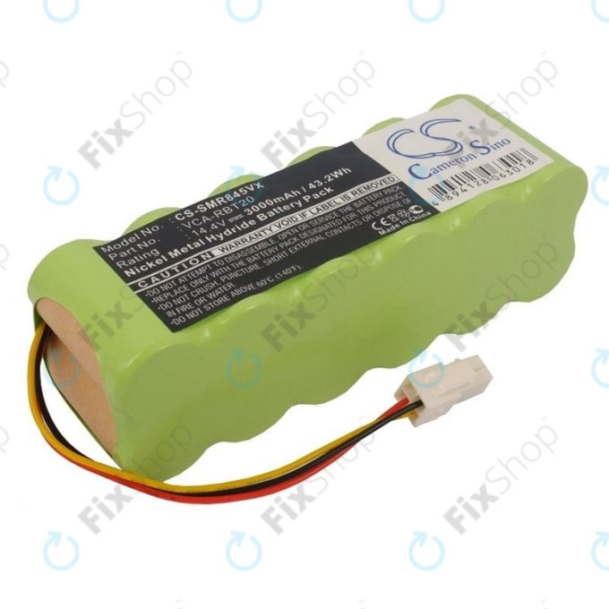 Батерия за Samsung Navibot SR8840, SR8895, VCR8845, VCA-RBT20, Ni-MH 14.4V 3000mAh, HQ