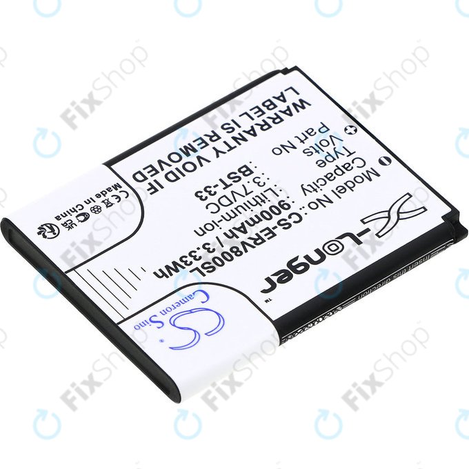 Батерия за Sony Ericsson W595, K790i, K800i, W850i, W900i, W950i, 900mAh, Li-ion, 3.7V, BST-33, HQ