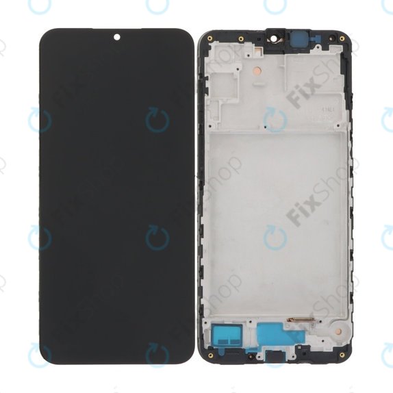 Дисплей за Samsung A16 5G, Blue Black, Тъчскрийн с рамка, TFT