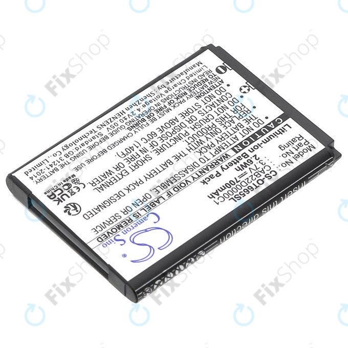 Батерия за Alcatel One Touch 2010D, 700mAh, Li-ion, 3.7V, CAB22D0000C1, HQ