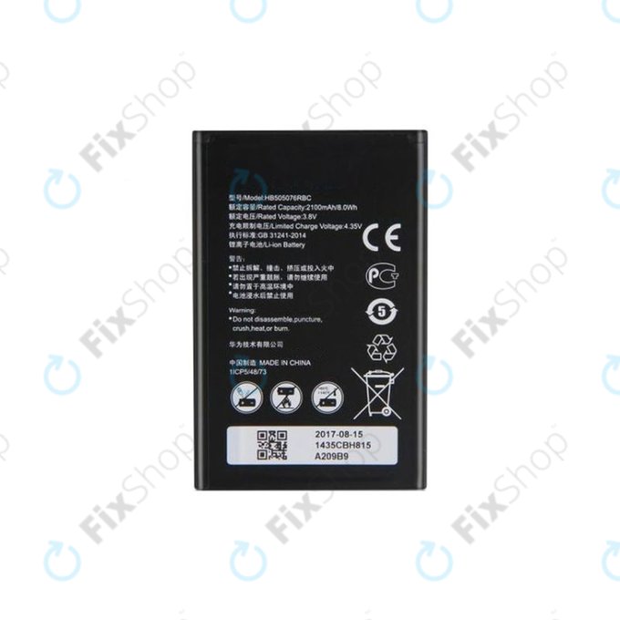 Батерия за Huawei Y3 II LUA-L21, HB505076RBC, 2100mAh