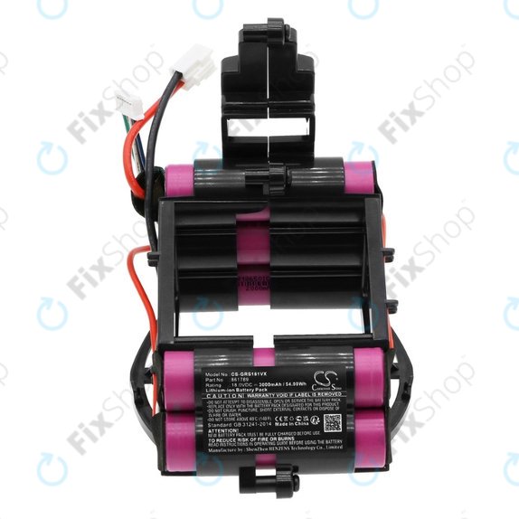 Батерия за Gorenje SVC-series, 861789, Li-Ion 18.0V 3000mAh, HQ