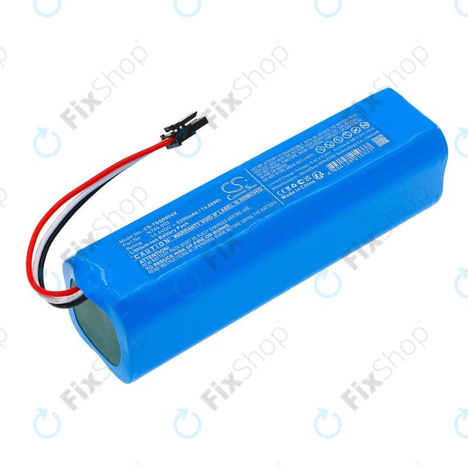 Батерия за Tesla Robostar iQ500, iQ600, 5200mAh, Li-Ion, 14.4V, N789-603, HQ