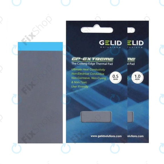 Термопроводима подложка GELID GP-Extreme, 12 W/mK, 80 × 40 × 1.0mm