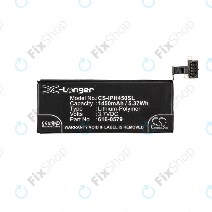 Батерия за iPhone 4S, 616-0579, 1450mAh, HQ