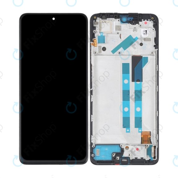 дисплей OLED за Xiaomi Redmi Note 11 Pro 4G, 5G, Poco X4 Pro 5G, Тъчскрийн и рамка, Graphite Gray