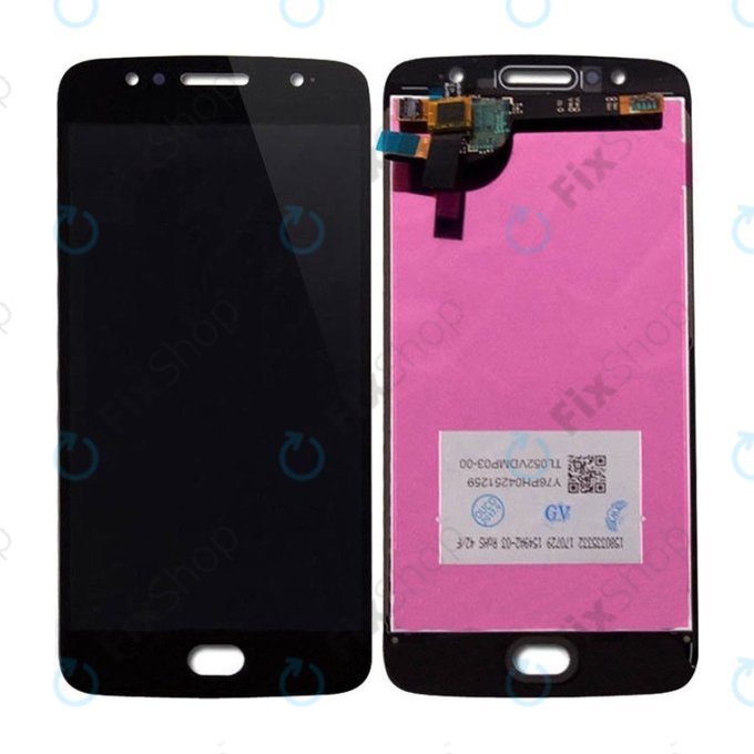 дисплей за Motorola Moto G5S XT1794, Тъчскрийн без рамка, черен, Black, TFT