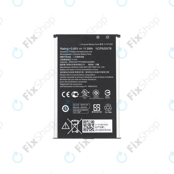 Батерия за Asus Zenfone Selfie ZD551KL, C11P1501, 3000mAh