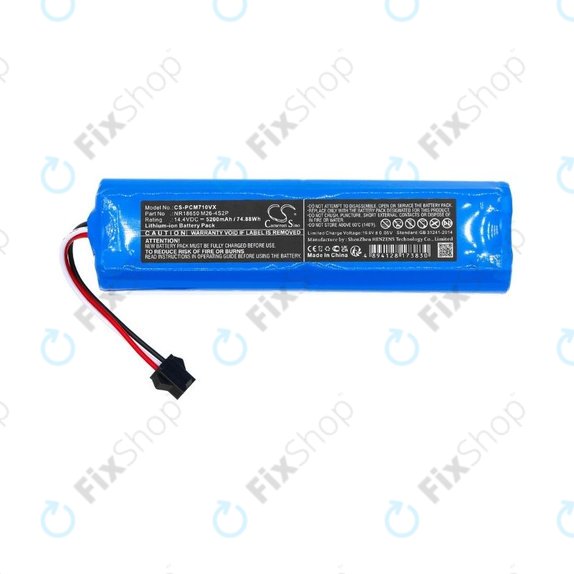 Батерия за Xiaomi EVA, EVE Plus, Viomi S9, Lenovo T1 Pro, Lydsto R1, R1 Pro, S1, S1 Pro, NR18650 M26-4S2P, SUN-INTE-181, H18650CH-4S2P, Li-Ion 14.4V 5200mAh, HQ