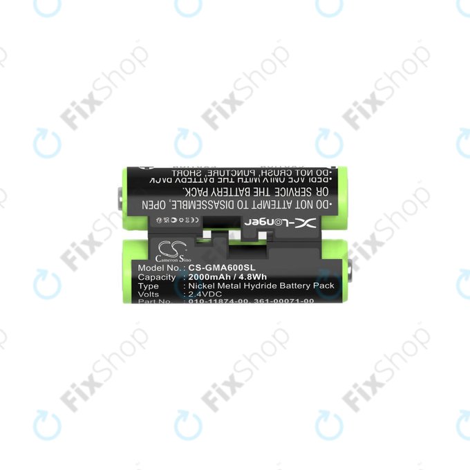 Батерия за Garmin Oregon 600, 650, Astro 320, 430 Striker 4, 2000mAh, Ni-MH, 2.4V, 010-11874-00, HQ