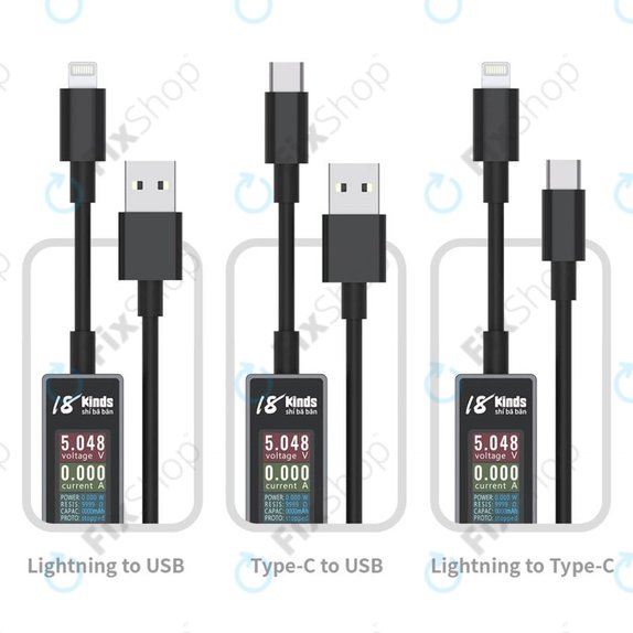 Интелигентен кабел за зареждане с детекция (Lightning – USB-A), AV-Line