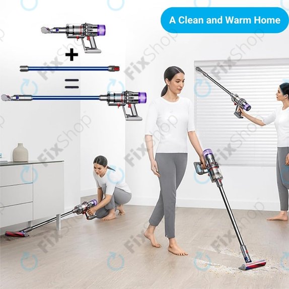 Смукателна тръба за Dyson V12, син, Blue