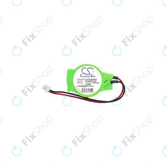 Батерия за CMOS for Advent, Asus, HP, MSI, 200mAh, Lithium, 3V, GC02000KJ00, HQ