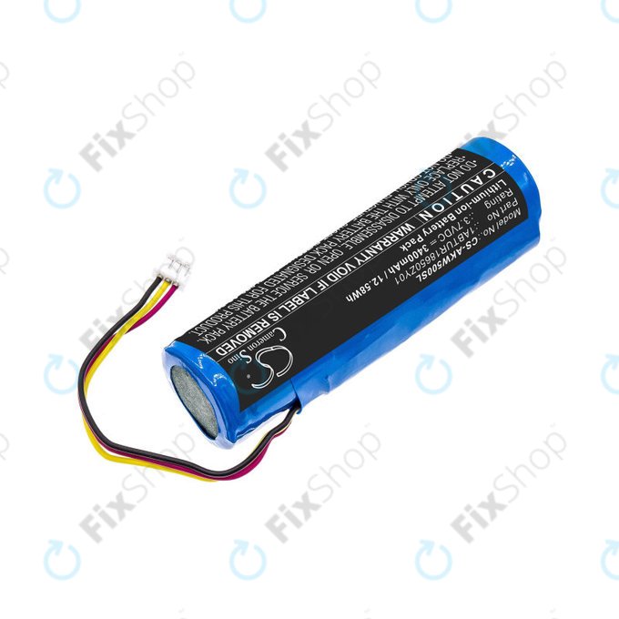 Батерия за Akai 5000 Solo, Ewi 5000, 3400mAh, Li-Ion, 3.7V, 1ABTUR18650ZY01, HQ