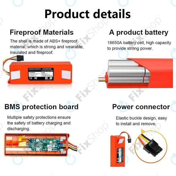 Батерия за Xiaomi Roborock-series, Mi Robot Vacuum Mop 1S, Xiaowa-series, BRR-2P4S-5200, Li-Ion 5200mAh