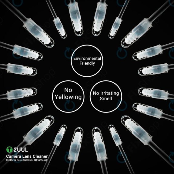 Комплект за почистване на лещи и камери на смартфони, 48 броя, 2UUL CL21
