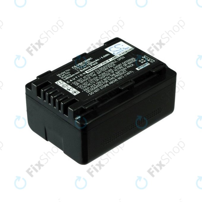 Батерия за Panasonic HDC, HC a SDR, 1500mAh, Li-Ion, 3.7V, VW-VBK180, HQ