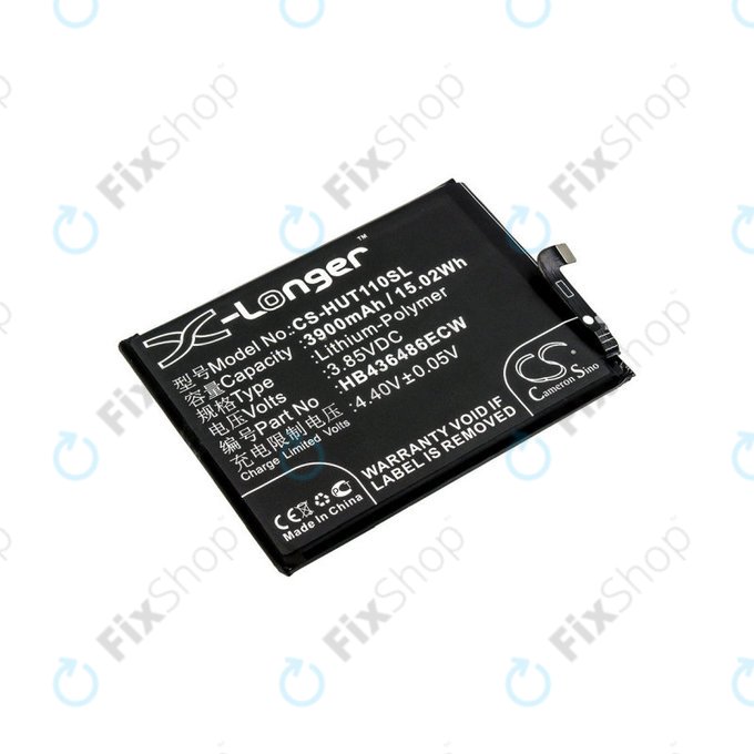Батерия за Huawei Mate 10 Lite, Honor View 20, 3900mAh, Li-Pol, 3.85 V, HB436486ECW, HQ