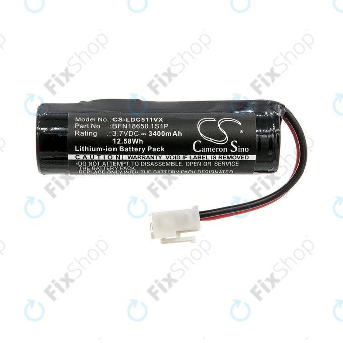 Батерия за Leifheit Dry&Clean 51000, 51002, 51113, 51114, BFN18650 1S1P, Li-Ion 3.7V 3400mAh, HQ