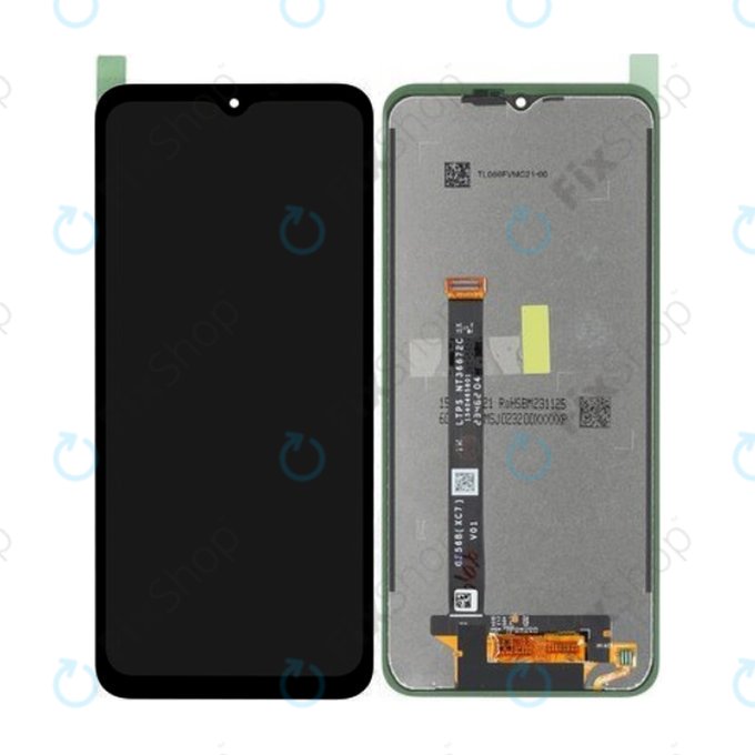 дисплей OLED за Samsung Xcover 7 G556B, Тъчскрийн без рамка, GH82-33685A Genuine Service Pack