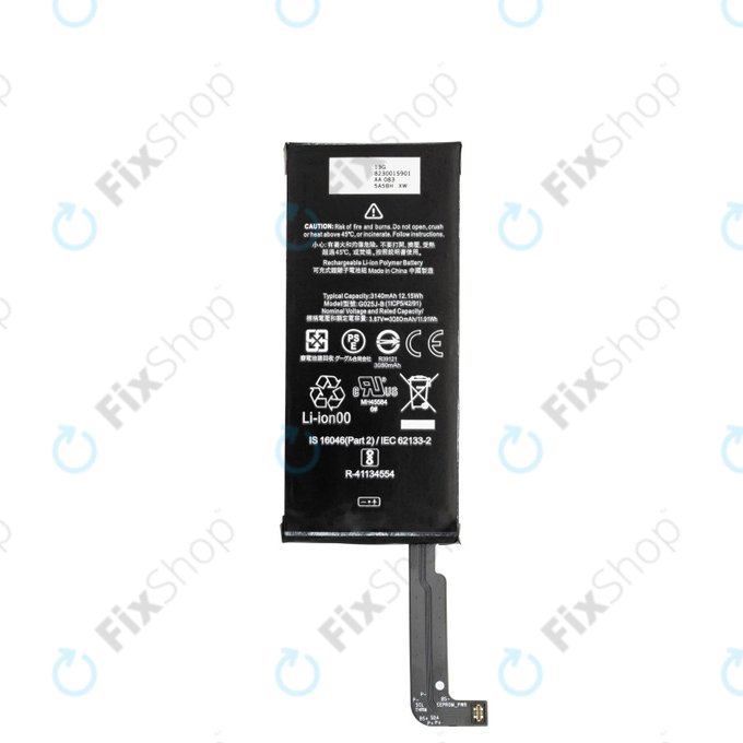 Батерия за Google Pixel 4a 4G, G025J-B, 3140mAh - G823-00159-01, Genuine Service Pack