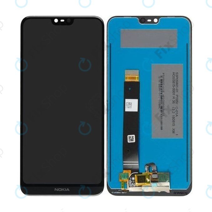 дисплей за Nokia 7.1, Тъчскрийн без рамка, TFT