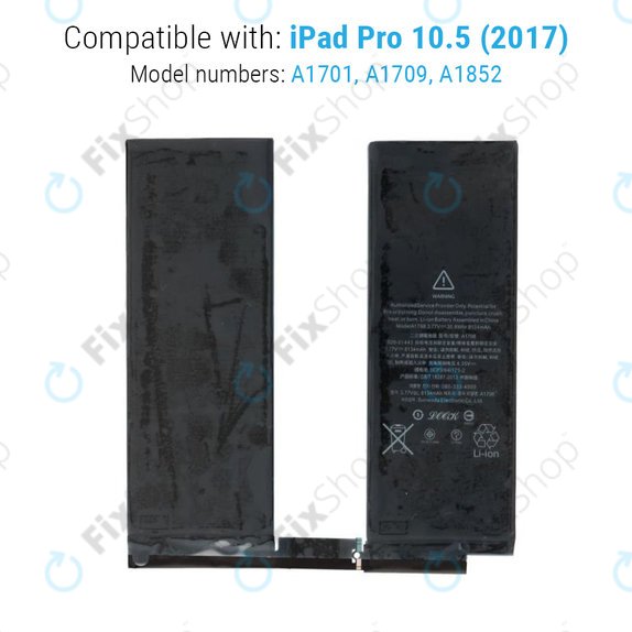 Батерия за iPad Pro 10.5" (2017), 8134mAh