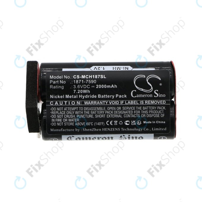 Батерия за Moser ChromStyle, Wella Academy, Super Cordless, 2000mAh, Ni-MH, 3.6V, 1871-7590, HQ