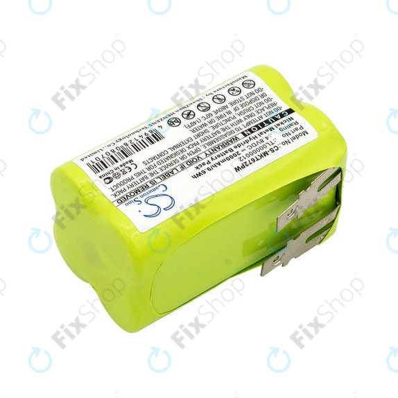 Батерия за Makita 6722D, 6723DW, 2000mAh, Ni-MH, 4.8V, TL00000012, HQ