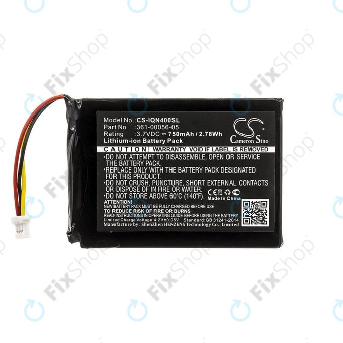 Батерия за Garmin Nüvi 40, 750mAh, Li-Ion, 3.7V, 361-00056-05, HQ